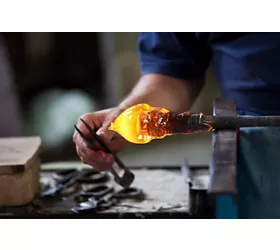 Venetian Glassblowing Demonstration in Piazza San Marco