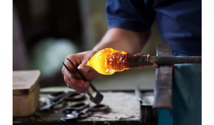 Venetian Glassblowing Demonstration in Piazza San Marco