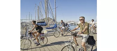 Palermo: tour guidato in bicicletta + degustazione di cibo