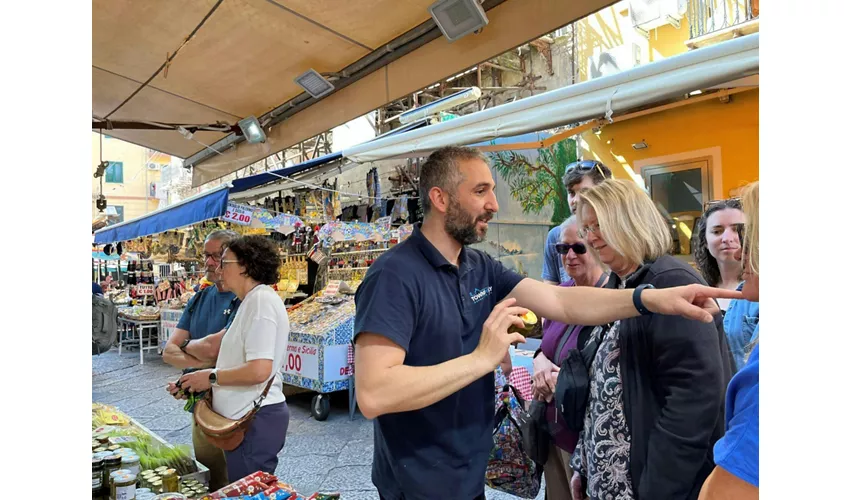 Palermo: Market Tour + Cooking Class + Meal & Unlimited Wine