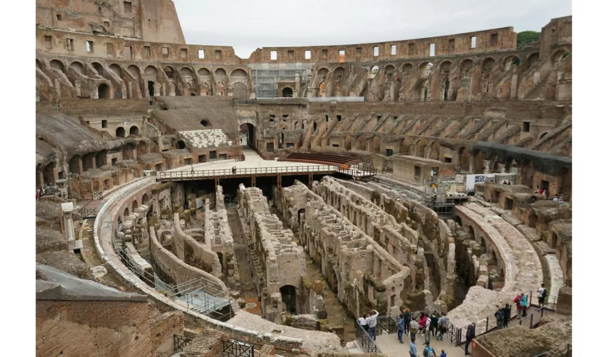 Colosseum, Arena Floor, Roman Forum & Palatine Hill + Guided Tour