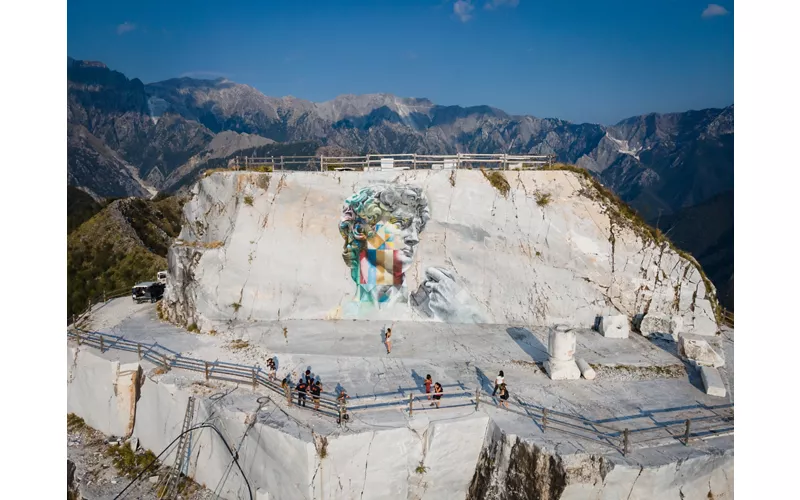 Street Art dans la carrière