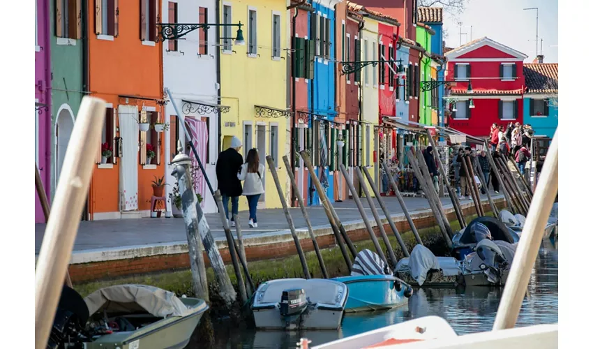 Murano, Burano & Venice: Day Trip from Punta Sabbioni + Glass Demonstration