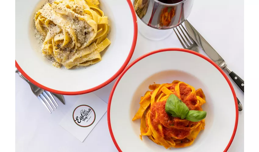 Roma: Clase de cocina de raviolis, fettuccine y tiramisú