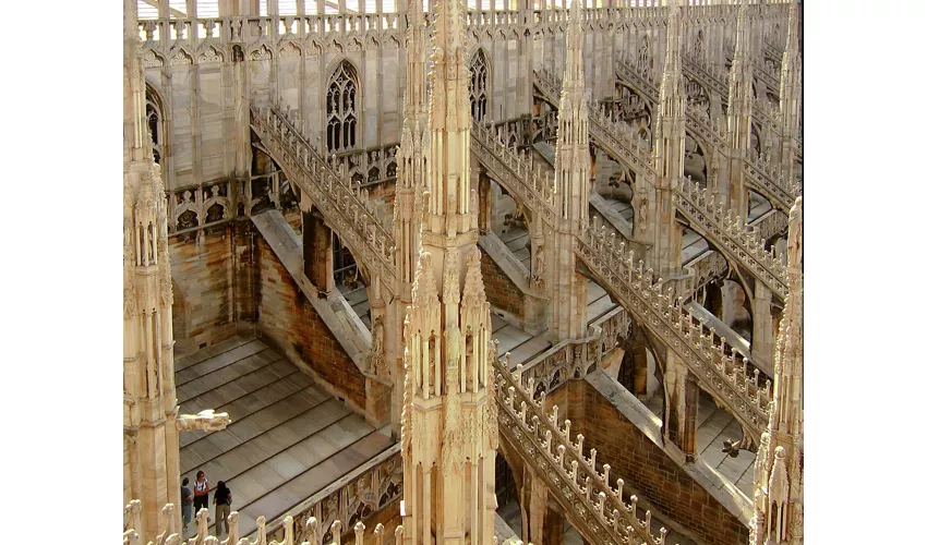 Duomo de Milán, Azotea y Museo: Acceso rápido