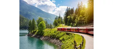 Experiencia en el Tren Rojo Bernina desde Milán