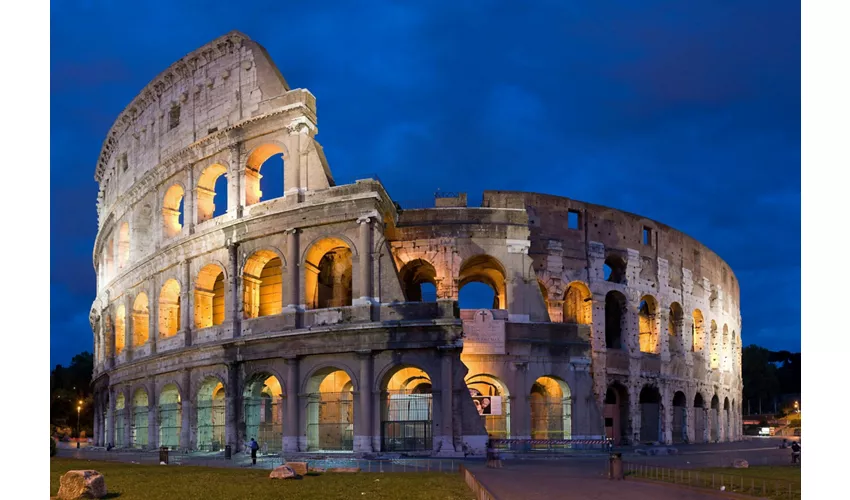 Colosseo, Foro Romano e Palatino + Tour a piedi della città