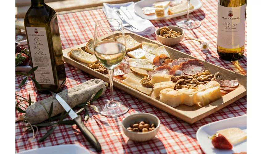 Weingut Mazzarosa: Ländliches Picknick im Olivenhain