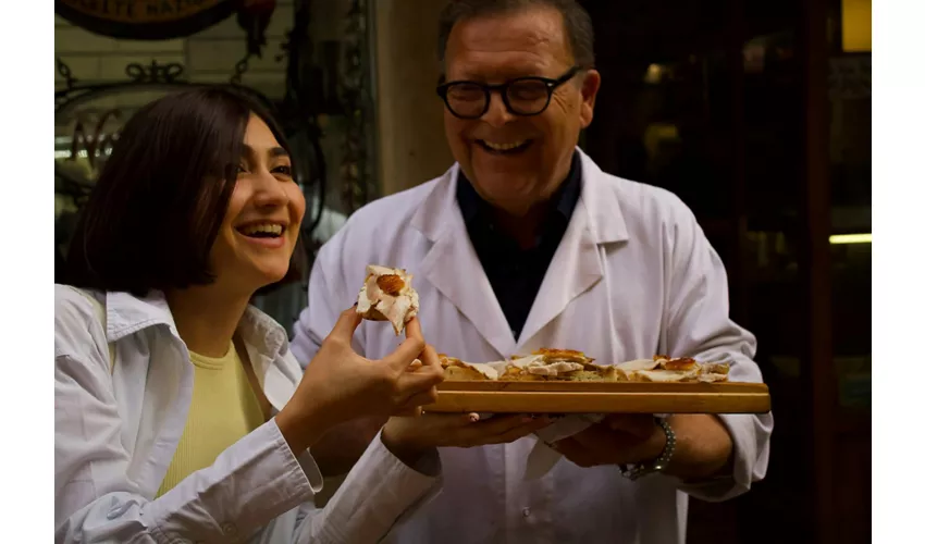 Rome : visite gastronomique guidée + dégustations de mets et de vins