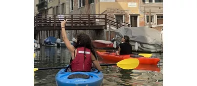 Venecia: Excursión guiada en kayak