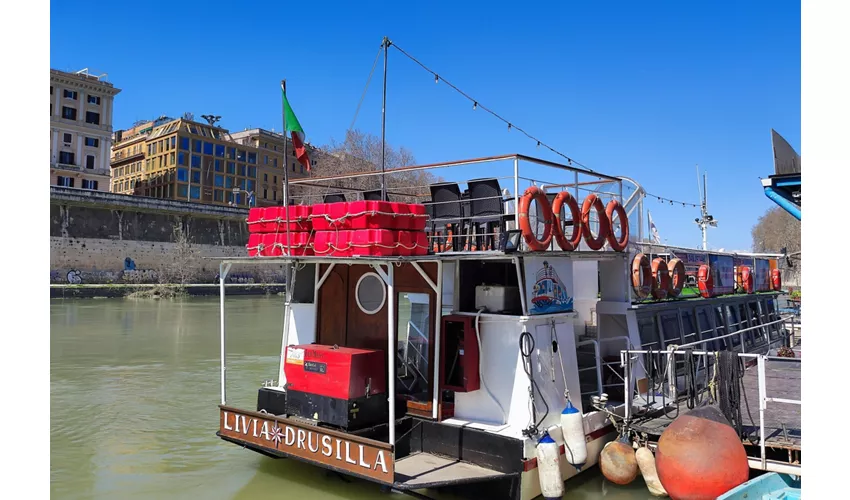Roma: "Crucero por el Tíber "Historia de Tevere