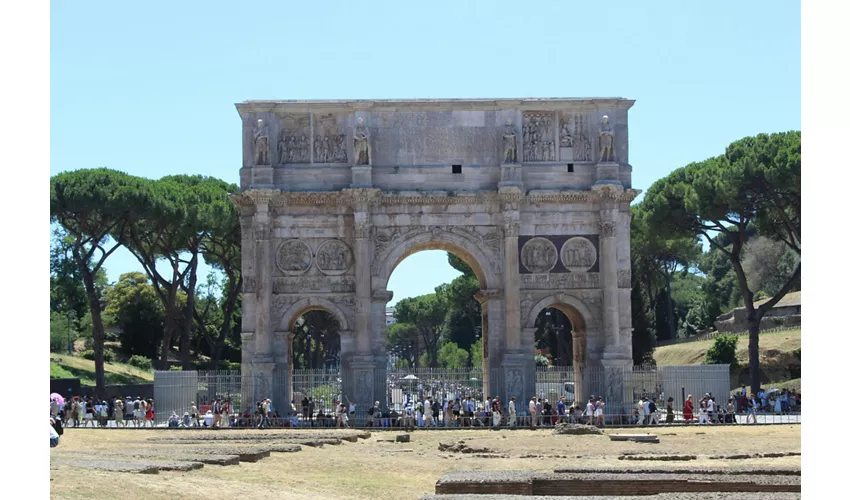 Kolosseum, Arenafläche, Forum Romanum & Palatin + Audioguide