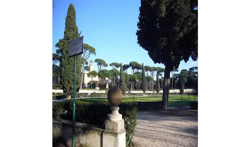 Giardini di Villa Borghese in Golf Cart