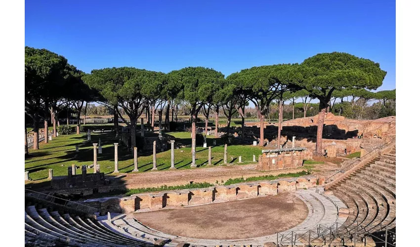 Ostia Antica Archaeological Park: Entry + One-Way Shuttle Service
