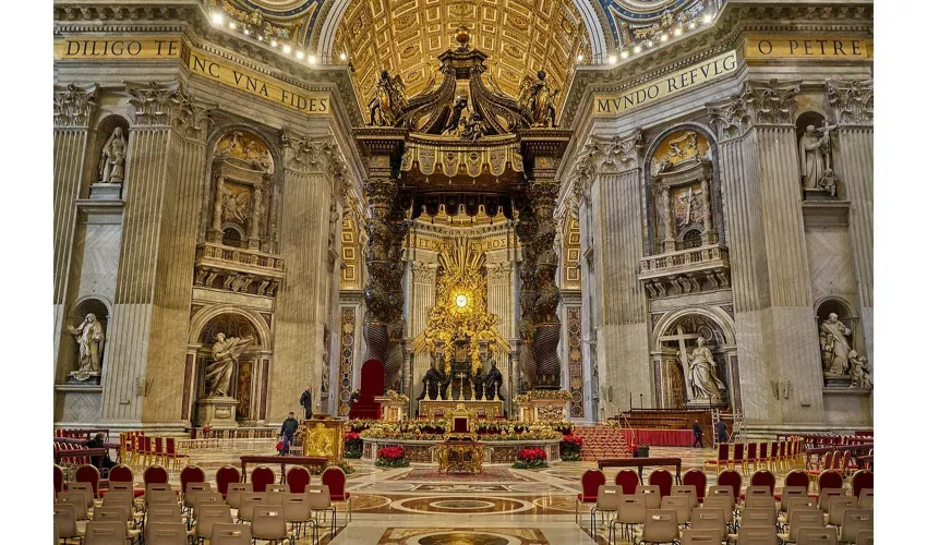 Museos Vaticanos y Basílica de San Pedro: Entrada de acceso rápido + Tour guiado