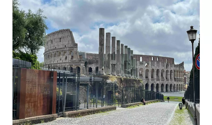 Coliseo, Foro Romano y monte Palatino + Tour guiado exprés