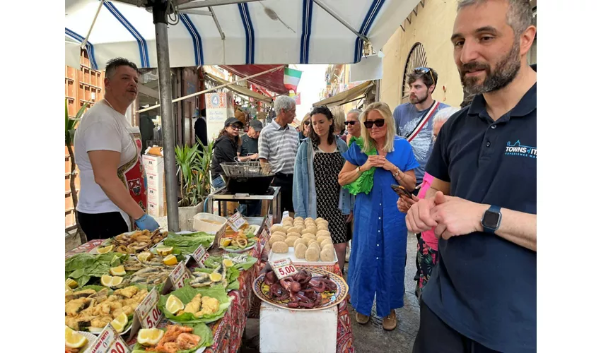 Palermo: Market Tour + Cooking Class + Meal & Unlimited Wine