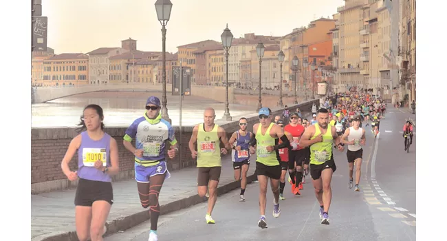 runner maratona pisa