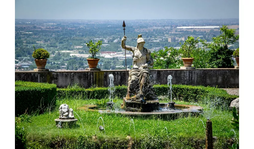 Villa d'Este y Villa Adriana: entrada y viaje de ida y vuelta desde Roma