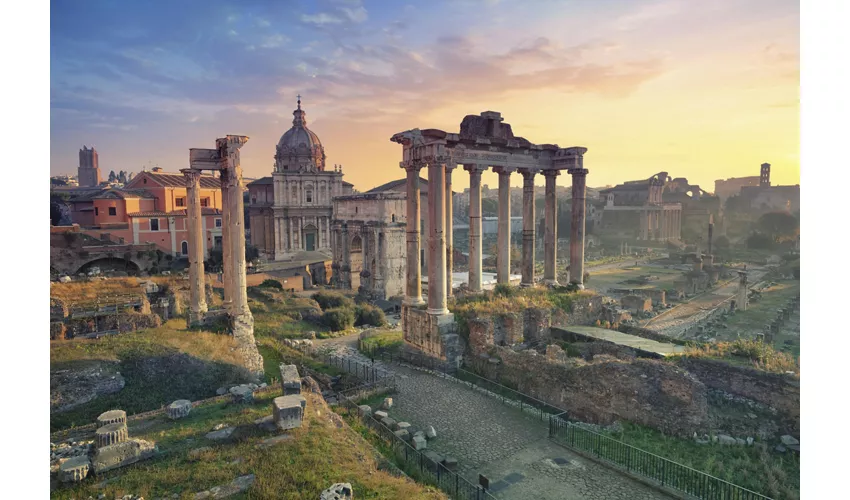 Pavimento dell'Arena del Colosseo e Foro Romano + Audioguida
