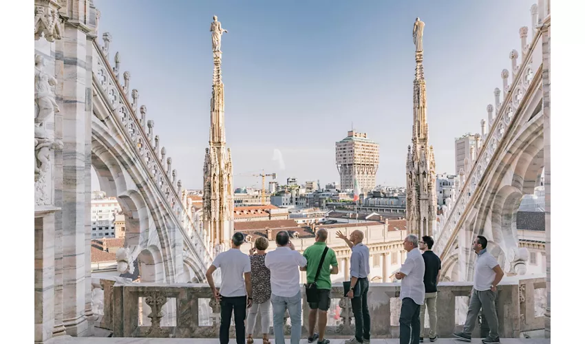 Duomo di Milano: Tour guidato per piccoli gruppi + Accesso alle terrazze