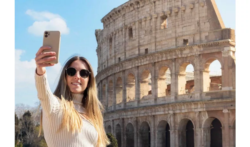 Coliseo, Foro Romano y monte Palatino + Tour guiado