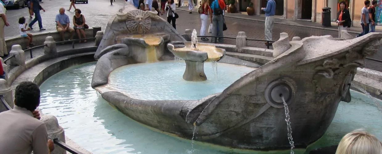 Barcaccia Fountain