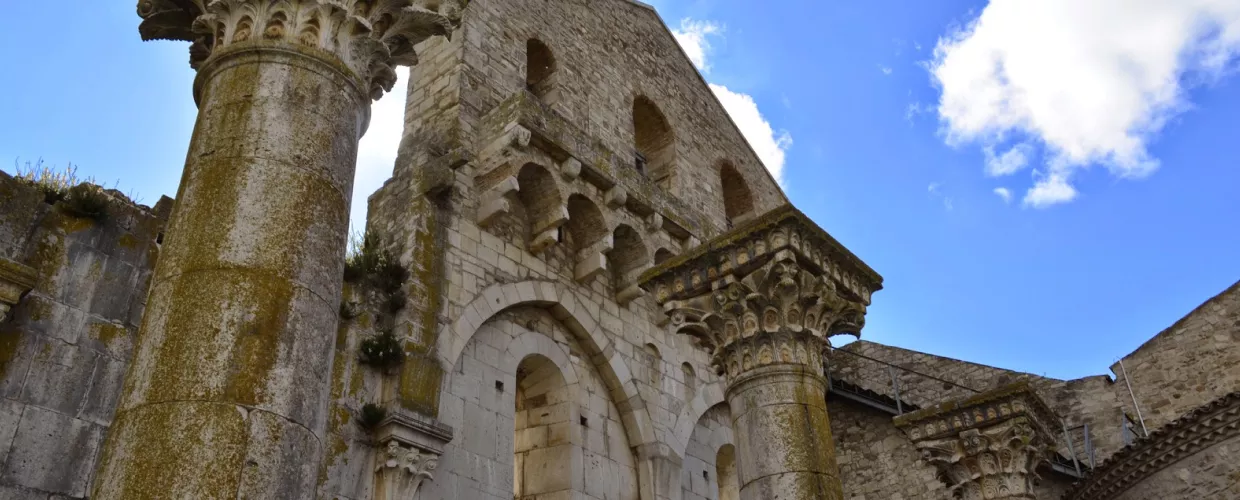 Archäologischer Park, griechische Ausgrabungen „Pierre Wuilleumier“
