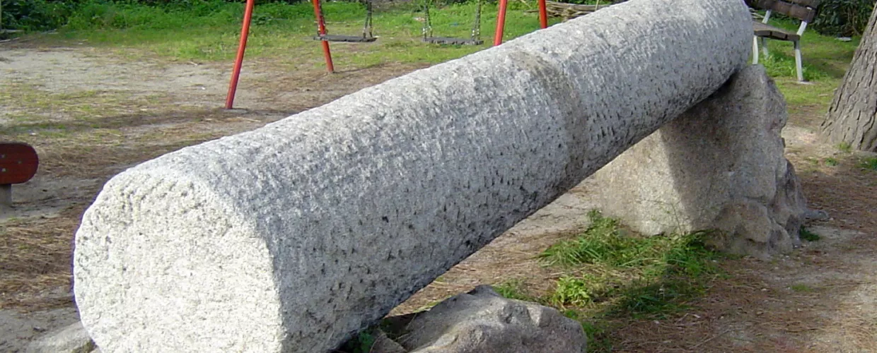 The Roman Columns in Campo nell'Elba