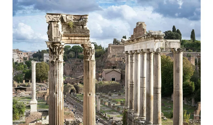 Colosseo, Arena, Foro Romano e Palatino + Tour guidato