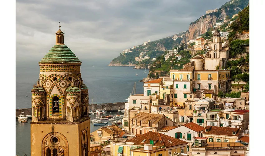 Positano e Pompei: Gita di un giorno per piccoli gruppi da Roma