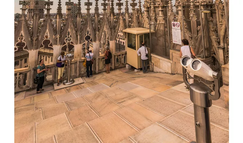 Duomo de Milán: Visita guiada sólo desde el tejado