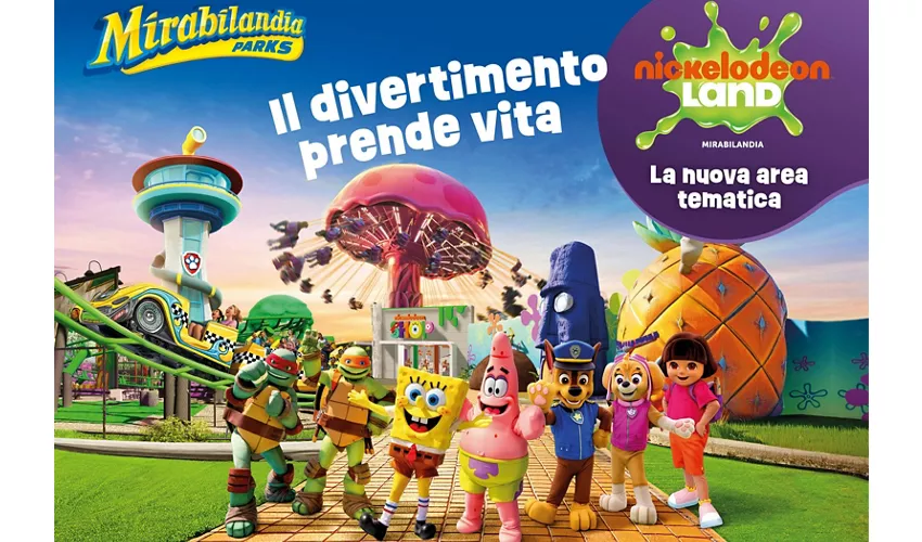 Biglietto d'ingresso di 2 Giorni per Parco Divertimenti Mirabilandia + Mirabeach