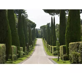 Päpstliche Villen von Castel Gandolfo Gärten: Eco Minibus Tour