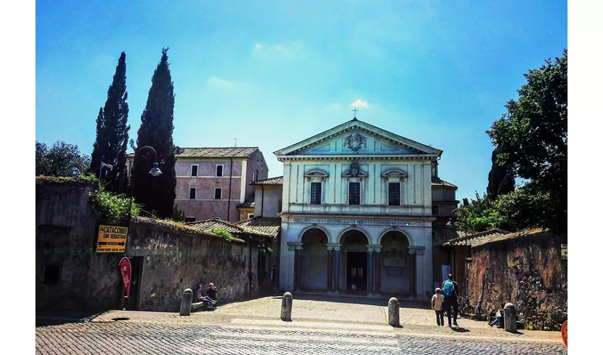 Catacombe di San Sebastiano: Biglietto d'ingresso + Tour guidato + Trasferimenti