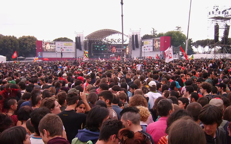 Concierto del Primero de Mayo en Roma