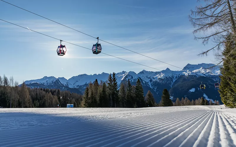 The 5 districts of the Val di Fiemme 