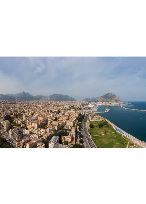 Palermo, the waterfront and the port