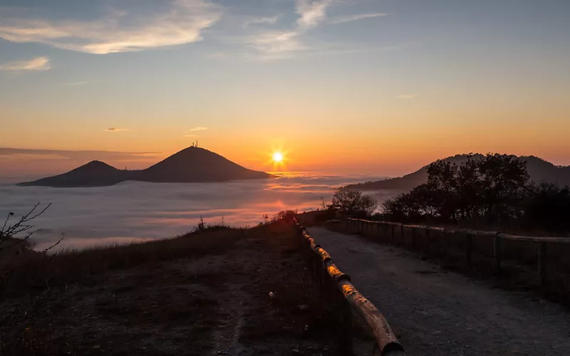 Paseos regeneradores y panorámicas en el Parque de las Colli Euganei 