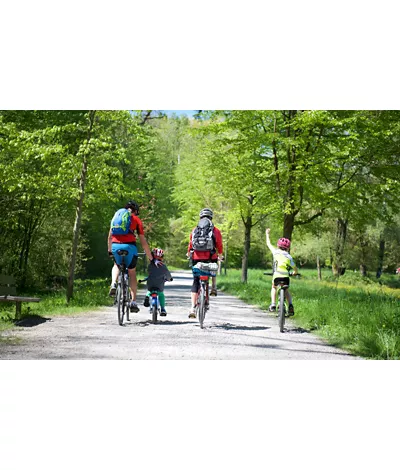 un domingo en la ciclovía del mincio para toda la familia