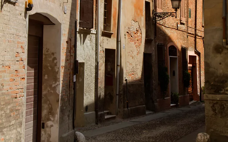 Ferrara, el edificio de la sinagoga