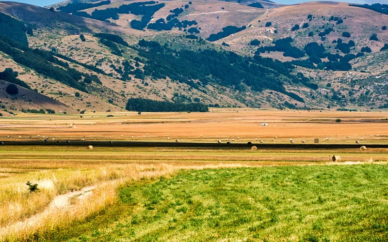 abruzo la región de las mesetas