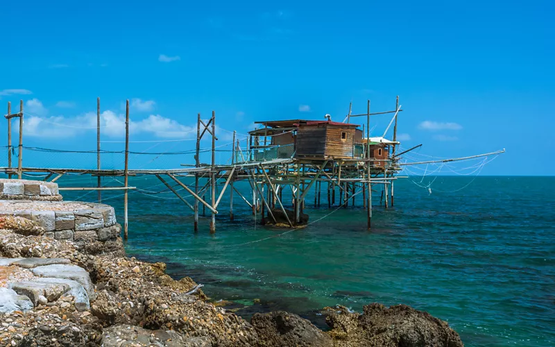 La côte des Trabocchi