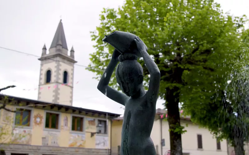 Sestola, on the slopes of the highest peak of Emilia-Romagna