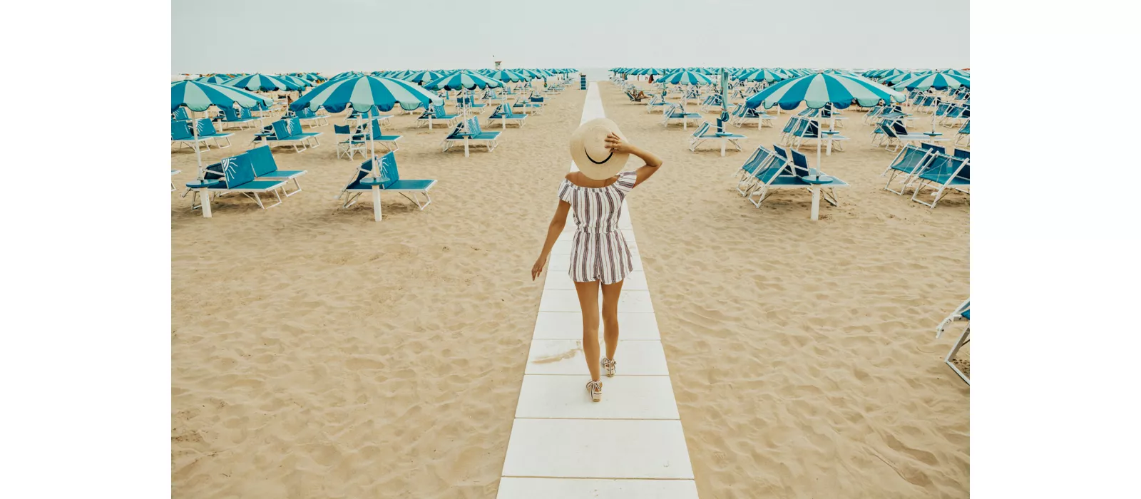 A journey to discover Rimini's seaside architecture