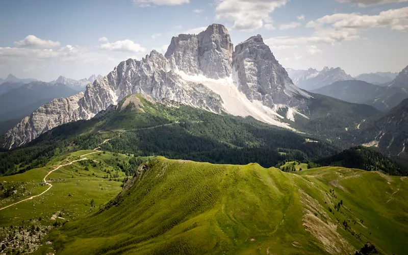 Paesaggio delle Dolomiti