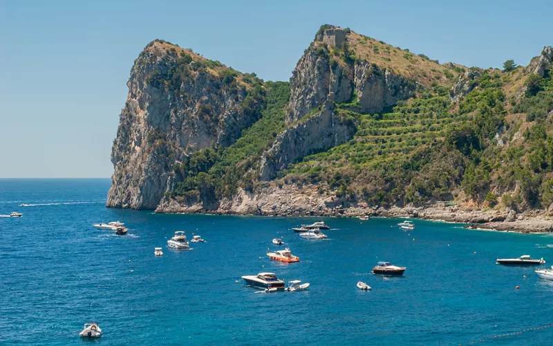 La baie d'Ieranto