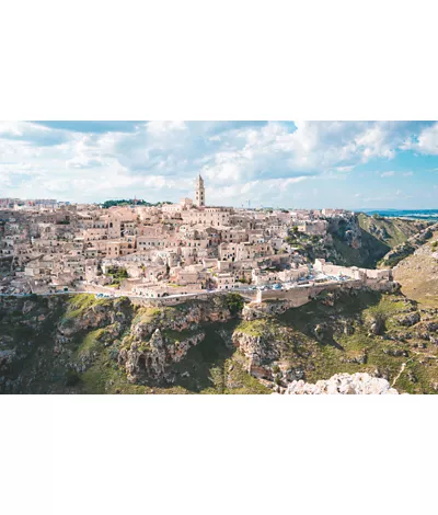 Die Basilikata mit dem Fahrrad entdecken: eine Route von Ginosa nach Matera