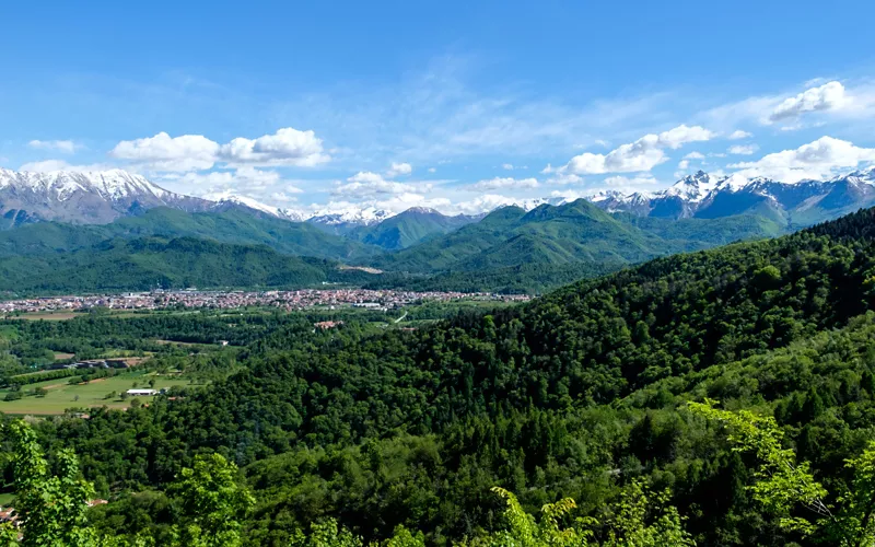 Los pueblos de San Dalmazzo y Vernante