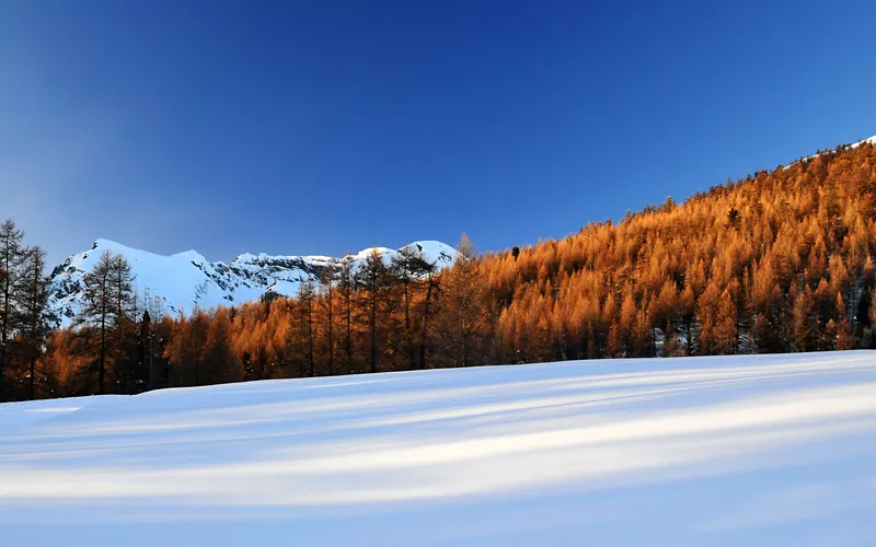Ski slopes in Valle d'Aosta